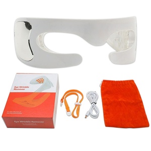 Masque de luminothérapie rouge en gros pour les yeux, anti-rides et anti-poches, avec masseur vibrant apaisant - Product Image 1