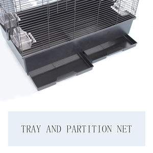 Nuova gabbia per uccelli canarino gabbia di allevamento con stand pet gabbia per la vendita - Product Image 6