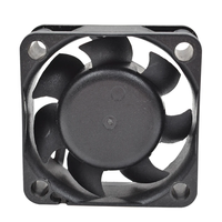 Kipas Aliran Aksial DC OEM ODM CE 40x40x15mm 5-12-24V dengan Bantalan Bola, Daya Tahan 70000 Jam, Baling-baling Plastik, Kipas Pendingin Udara