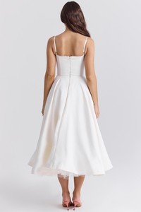 Vestido Midi Sexy Informal de Verano de Último Diseño de Moda <span class=keywords><strong>al</strong></span> <span class=keywords><strong>por</strong></span> <span class=keywords><strong>Mayor</strong></span> <span class=keywords><strong>para</strong></span> Mujer, Fabricantes de Vestidos Elegantes de Encaje - Product Image 3