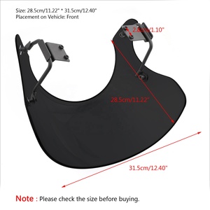 Parabrisas ABS para Motocicleta, Protector de Viento Estilo Café Racer para <span class=keywords><strong>Kawasaki</strong></span> <span class=keywords><strong>Z900RS</strong></span> 2018 - Product Image 3