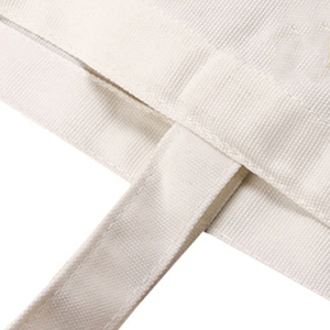 Sac fourre-tout en toile de coton recyclé 100% naturel avec fermeture éclair, personnalisé avec logo imprimé, vente en gros - Product Image 6