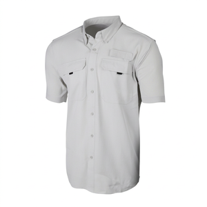 Chemise de pêche décontractée à manches courtes pour homme, protection solaire personnalisée, t-shirt d'aventure en plein air - Product Image 1