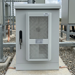 IP55 IP65 Étanche Data Center Réseau Cabinet 15U 18U 22U 32U 27U 42U Extérieur Solaire Puissance Telecom <span class=keywords><strong>Serveur</strong></span> Rack Climatisation - Product Image 2