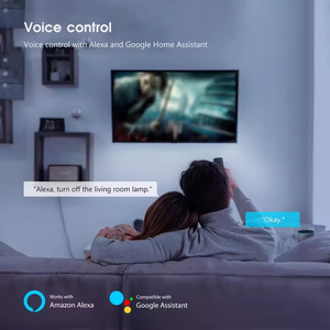 Nouvelle conception de l'usine de vente directe, interrupteur intelligent pour la maison, 220V, interrupteur intelligent WiFi sans fil, télécommande, éclairage LED, interrupteur mural et prise Tuya - Product Image 3