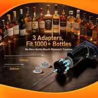 Aérateur de vin électrique, distributeur automatique quantitatif pour bouteilles de vin rouge et de spiritueux, rechargeable, OEM ODM