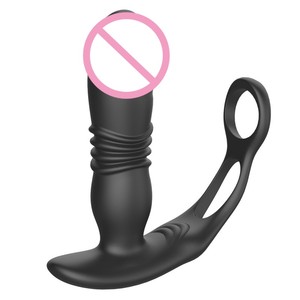 Masajeador de Próstata Retráctil con Control Remoto por Aplicación, de Silicona y ABS, con Conector Masculino, para Juguetes Sexuales Anales - Product Image 3