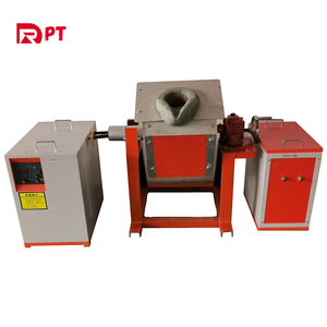 Petit four de fusion de fer en acier Électrode de combustion Induction Four de fusion de métaux industriels Modèle 10Kgmachine Mf - Product Image 5