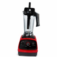 2200W Zware Industriële Blender 5L Hoge Snelheid 6-Blads Roestvrij Staal voor Café Bubble Tea Shop CB CE