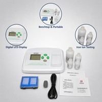 Analyseur numérique portable de fer et d'ions pour l'eau, testeur de teneur en fer pour laboratoire, eau potable et aquaculture