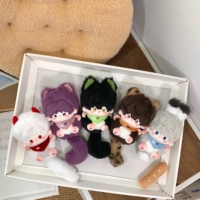 Porte-clés en peluche Original Love and Deepspace, Rafayel Xavier Zayne Caleb Sylus, 10 cm, oreilles d'animaux, mini pendentif, cosplay, boîte mystère