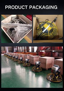 Fabrik preis 24 Zoll 36 Zoll 48 Zoll Straßen polieren Finishing Benzin Hand Push Beton hubschrauber Walk Behind Power Trowel - Product Image 4