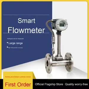Débitmètre à Turbine numérique de haute précision en acier inoxydable personnalisable OEM huile liquide gazoduc mètre mesure l'air comprimé - Product Image 6