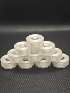 Bobines pré-enroulées en polyester haute ténacité blanc 75D/2 60WT taille A pour machine <span class=keywords><strong>à</strong></span> broder Brother – Vente en gros - Product Image 5