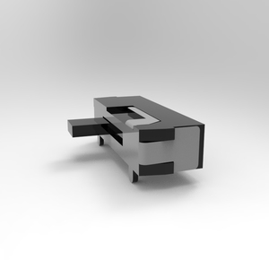 Interruptor Deslizante SPDT de Ángulo Recto SMD XKB Connection SK-3270S-L1, 50mA, 12V, 8.8x3mm, Actuador Negro, ROHS - Product Image 2
