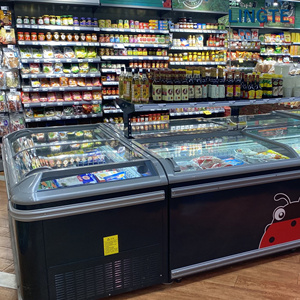 Congeladores Comerciales de Doble Puerta Integrados, Congeladores Profundos para Helados y Alimentos Congelados para Carnicerías - Product Image 5