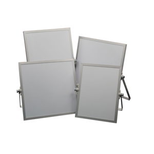 Desktop Customize Aluminium Frame Plastic Corners Office School Dry <b>Erase</b> Folding <b>Whiteboard</b> Two Sides with Rack for Kids - Product Image 2