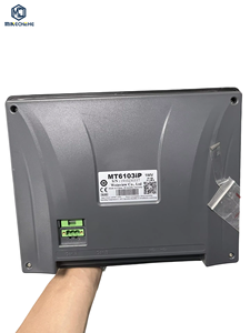 MT6103IP HMI หน้าจอสัมผัสอุตสาหกรรมอินเทอร์เฟซระหว่างมนุษย์กับเครื่องจักร แหล่งจ่ายไฟ 24V การควบคุมอุตสาหกรรมระบบสัมผัสแบบต้านทาน S - Product Image 1