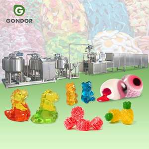 Máquina Completa para Hacer Dulces, Línea Industrial Totalmente Automática para Gomitas de Ojos, Gomitas de Gelatina, para Fabricar Dulces - Product Image 1