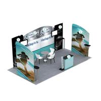 Stand d'exposition portable en aluminium 10x10 pour salons professionnels, expositions intérieures et événements tels que les mariages et les salons professionnels