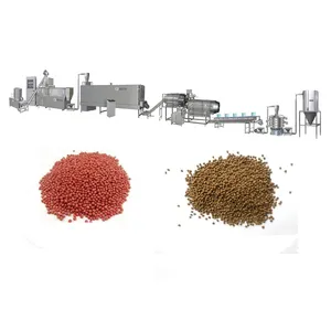 Leveren Ingeblikte Kleine Pet/Vis/Garnalen Voedsel Pellet Verwerkingsmachine