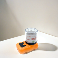 Nouvel arrivage : Moulin à tabac CANNA manuel en plastique et verre avec affichage coulométrique au design moderne, vente en gros, mini-boîte portable
