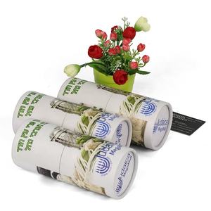 Cylindre en papier kraft écologique pour soins de la peau, impression quadricolore et dorure à chaud pour emballage de flacon de parfum - Product Image 6