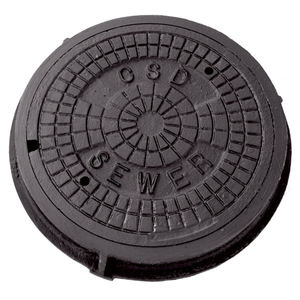 Tapas de Alcantarilla de <span class=keywords><strong>Hierro</strong></span> Dúctil EN124 D400 para Construcción Urbana, Carreteras, Aceras y Áreas <span class=keywords><strong>Industriales</strong></span> - Product Image 1