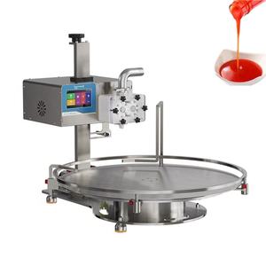 Macchina Riempitrice Automatica Rotativa per Liquidi Cosmetici ad Alta Viscosità Sistema di Riempimento con Tavola Rotante Macchine Specializzate per Riempimento - Product Image 4