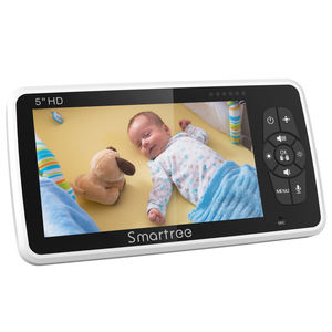 5.0 pouces 720P HD Smart <span class=keywords><strong>Baby</strong></span> Monitor avec deux caméras sans fil Pan Tilt <span class=keywords><strong>Baby</strong></span> Phone Video 1080P Resolution Night Vision-SM50 - Product Image 2