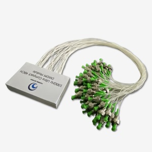 อุปกรณ์อัลตร้าคอมแพค ddddm MUX ขนาดกะทัดรัดพิเศษ48 CH 100GHz ส่วนประกอบตัวกรองตาม dddddm 2.5dB พื้นที่ว่างโมดูล WDM หนาแน่นแบบทั่วไป - Product Image 1