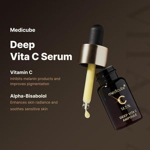 Suero Facial Medicube Deep Vita C 2.0 con 14.5% de Vitamina C Pura, Reduce la Apariencia de Hiperpigmentación, <span class=keywords><strong>Manchas</strong></span> Oscuras e Imperfecciones - Product Image 4