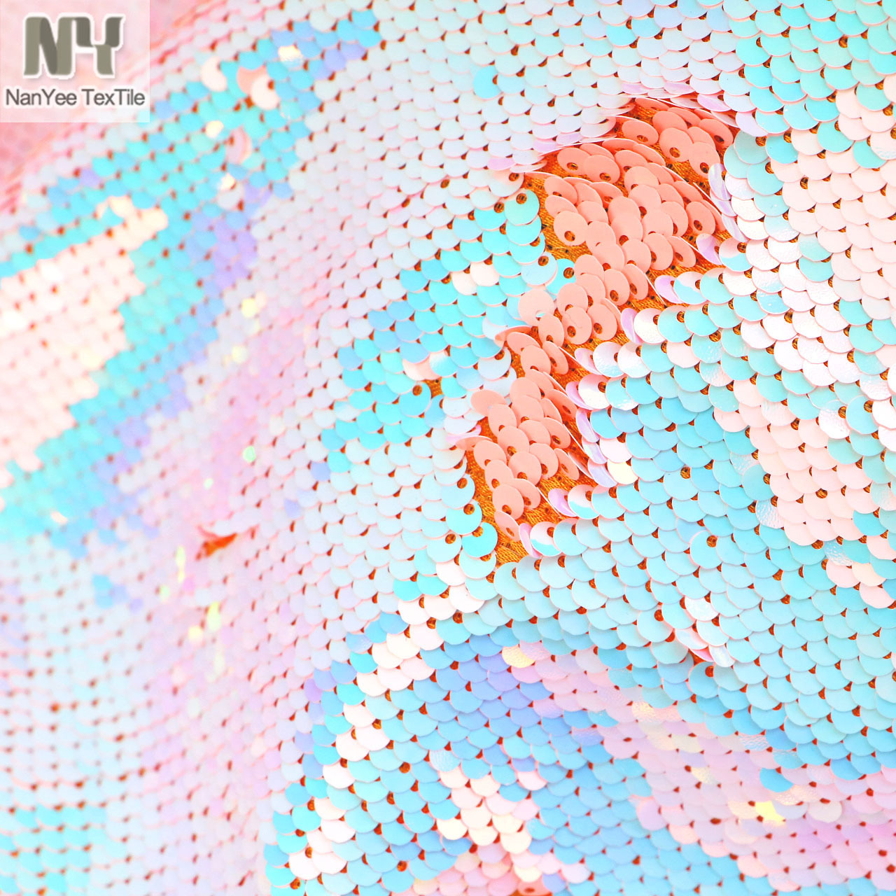 Pink blue pastel / Pink