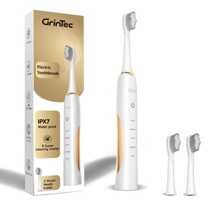 Nuevo Cepillo de Dientes Eléctrico Portátil de Alta Calidad, Recargable Tipo C, Sónico, Inteligente, Vibrador, Blanco - Product Image 1