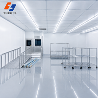 Solution d'ingénierie pour salles blanches industrielles, conception et installation de salles blanches modulaires, service de construction pour usine