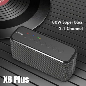 Altavoz Inalámbrico Portátil de Alta Potencia X8 PLUS de 80 W con Fuente de Alimentación de 10400 mAh, Modos de Ecualización y Función TWS/TF - Product Image 2