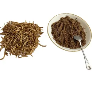 Порошок насекомых сушеный порошок мучного червя корма для грязевых крабов