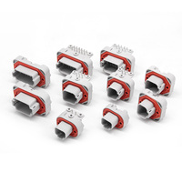 Connecteur étanche Jiefond série DT DT15-8P mâle/femelle en nylon pour l'automobile, indice de protection IP67, 12V