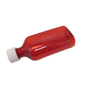 Contenedor de jarabe de fruta personalizado 0,75 oz 3oz 8oz botella de medicina para la tos etiquetas de diferentes materiales botellas de medicina graduadas - Product Image 3