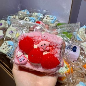 ของเล่นบีบเค้ก QY, ของเล่นบีบเค้กจำลอง TPR นุ่ม, ของเล่นบีบเค้กน่ารัก, ของเล่นบีบคลายเครียด - Product Image 5