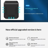 Chargeur sans fil vertical 15W/20W à charge rapide, double bobine, support de téléphone portable horizontal de bureau, port Type-C