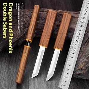 Longfeng Thép Không Gỉ Xách Tay Gấp Đôi Lưỡi Dao Cyber Người Nổi Tiếng Mandarin Vịt Thiết Kế Cho Hộ Gia Đình Cắm Trại Ngoài Trời - Product Image 1