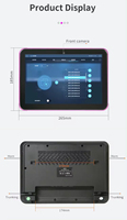 Tablet Android POE de 10.1 Pulgadas para Hogar Inteligente, RK3566 Quad/Octa Core, Resolución 1280x800, Montaje en Pared o Escritorio, Luz Ajustable en Cuatro Lados, Nueva