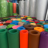 Feutre non tissé coloré personnalisable en polyester 100 %, feutre aiguilleté non tissé