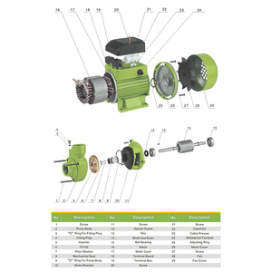 מערבולת 0.5 hp מקומי משאבת מים משאבת מים qb60 בומבה דה גואה דה גואה - Product Image 6