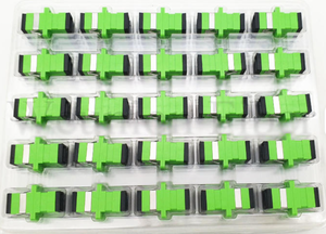 Nhà Máy Tùy Biến <span class=keywords><strong>Duplex</strong></span> Duy Nhất Chế Độ Sợi Quang Kết Nối Adapter <span class=keywords><strong>SC</strong></span>/APC <span class=keywords><strong>LC</strong></span> <span class=keywords><strong>Coupler</strong></span> Với Mặt Bích 2-Cổng - Product Image 6