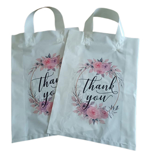 Sac à provisions en plastique recyclable personnalisé pour magasin de détail Emballage plastique grâce aux sacs de boutique avec logos - Product Image 3