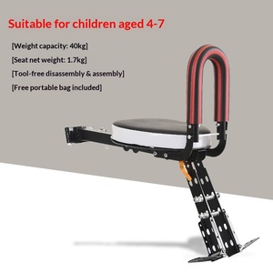 Siège avant pour vélo de montagne pour enfants, siège bébé unisexe, capacité de charge de 40 kg - Product Image 4
