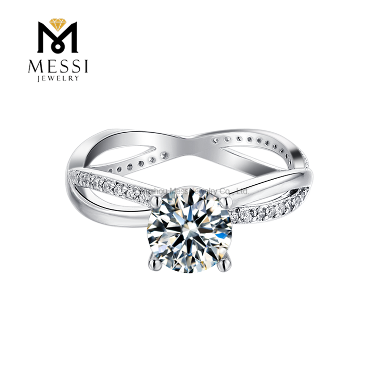 แหวนเงินแท้ 925 ประดับมอยซาไนต์