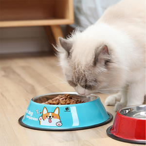 Ciotola per Animali Domestici in Acciaio Inox Arrotondata, Ecologica e Resistente, Antiscivolo, per Cibo e Acqua, 6 Misure, Danny <span class=keywords><strong>Pet</strong></span> LC-122, per Viaggi e Attività all'Aperto - Product Image 2